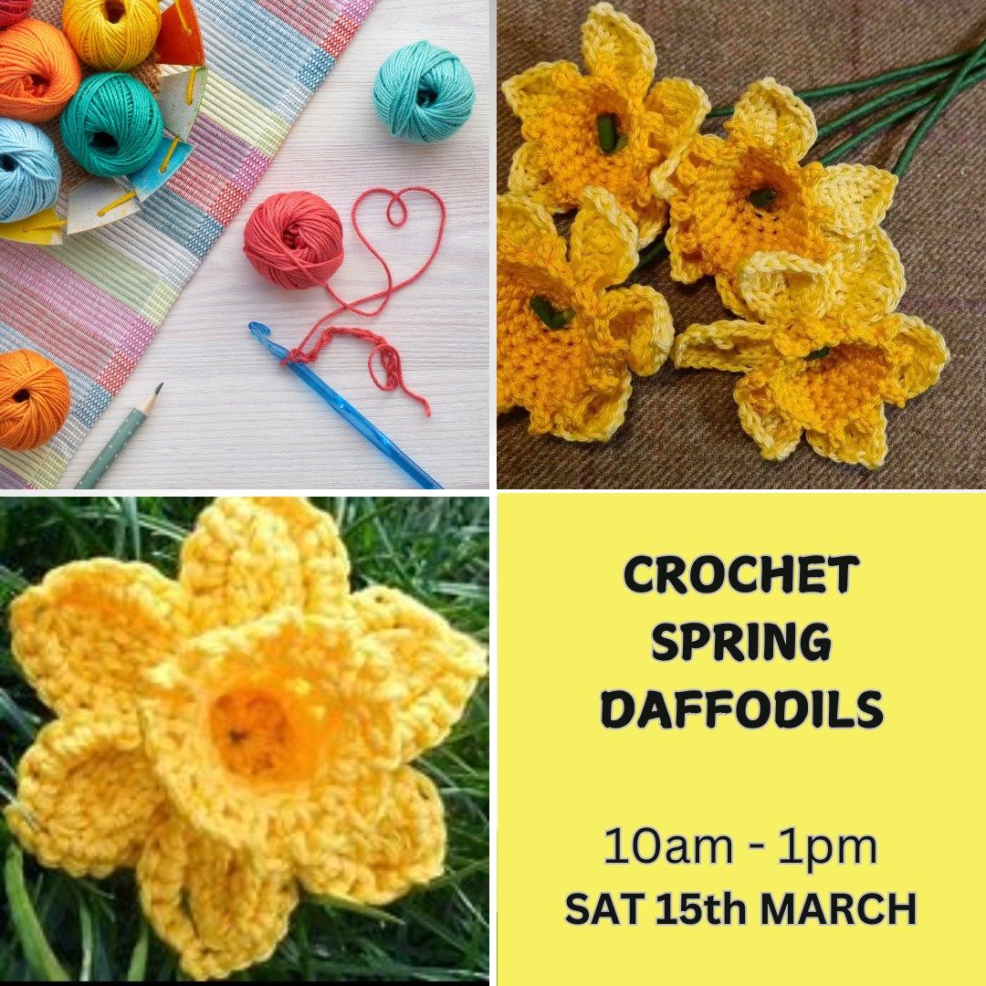 CROCHET SPRING DAFFODILS - with Jill Reece