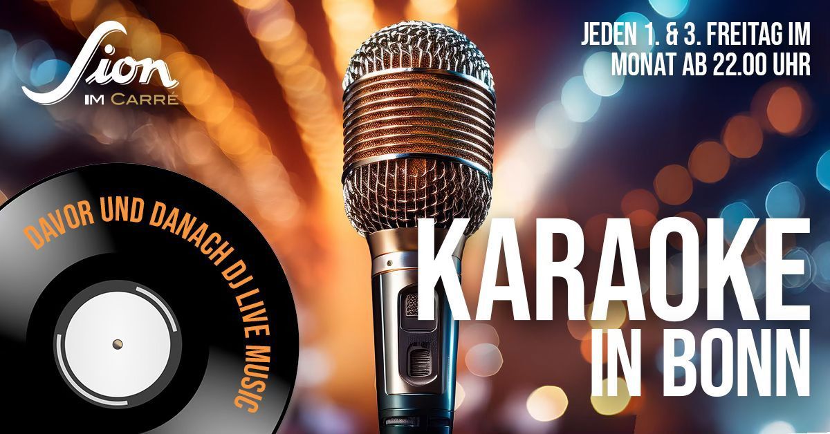 Gro\u00dfe Karaoke Nacht im Scarre Bonn