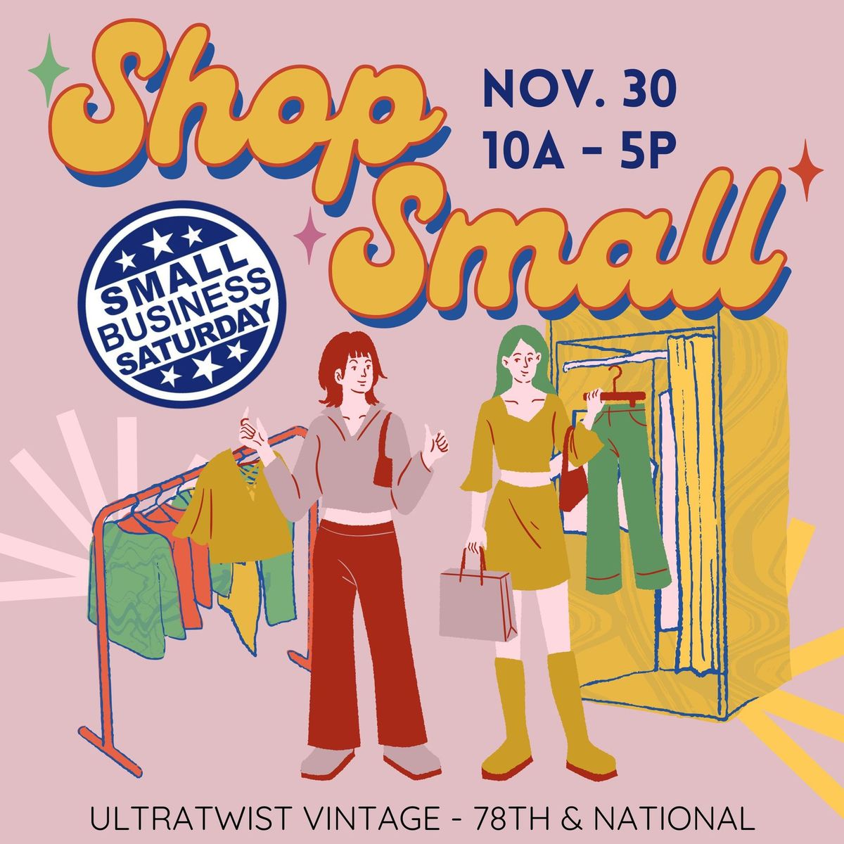 Small Business Saturday @ Ultratwist Vintage!