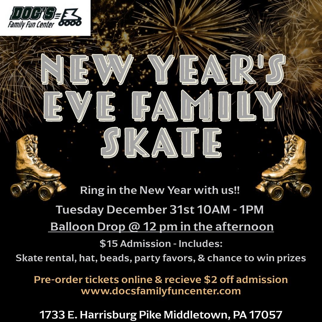 New Years Eve Family Skate