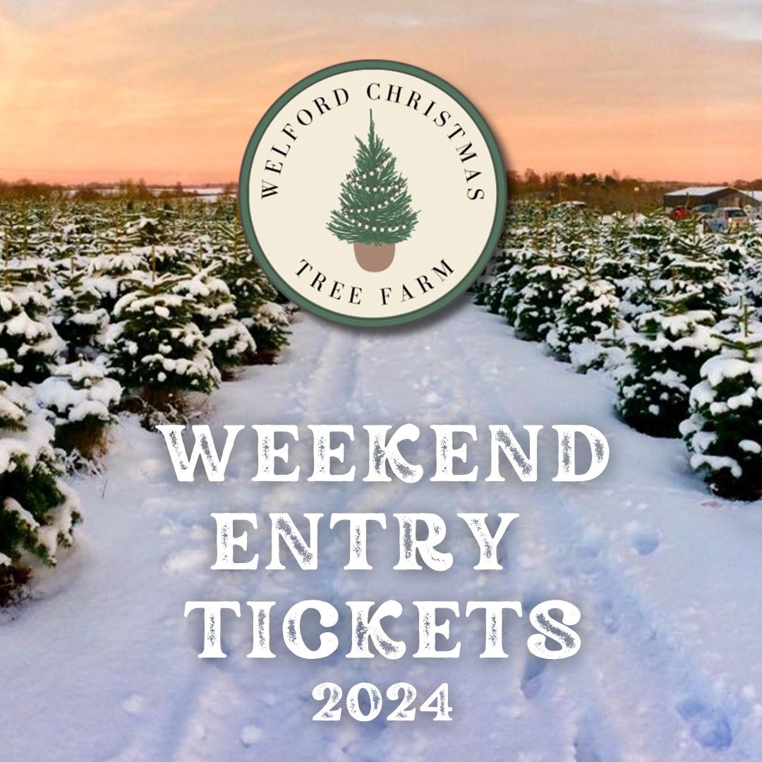 \ud83c\udf84Weekend Entry tickets @ Welford Christmas Tree Farm