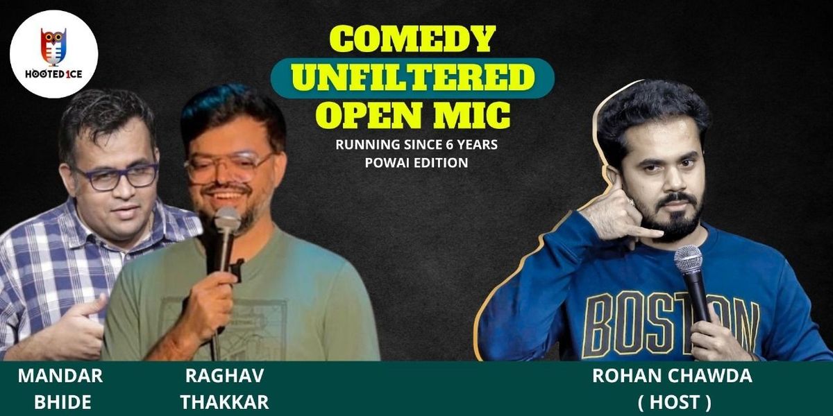 Comedy Unfiltered Open Mic ft Mandar and Raghav