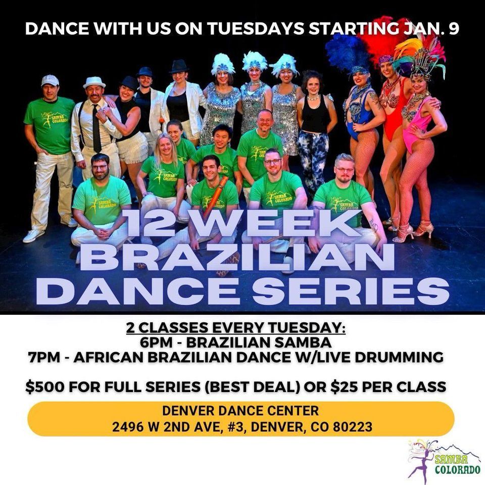 12- week Brazilian Dance Series