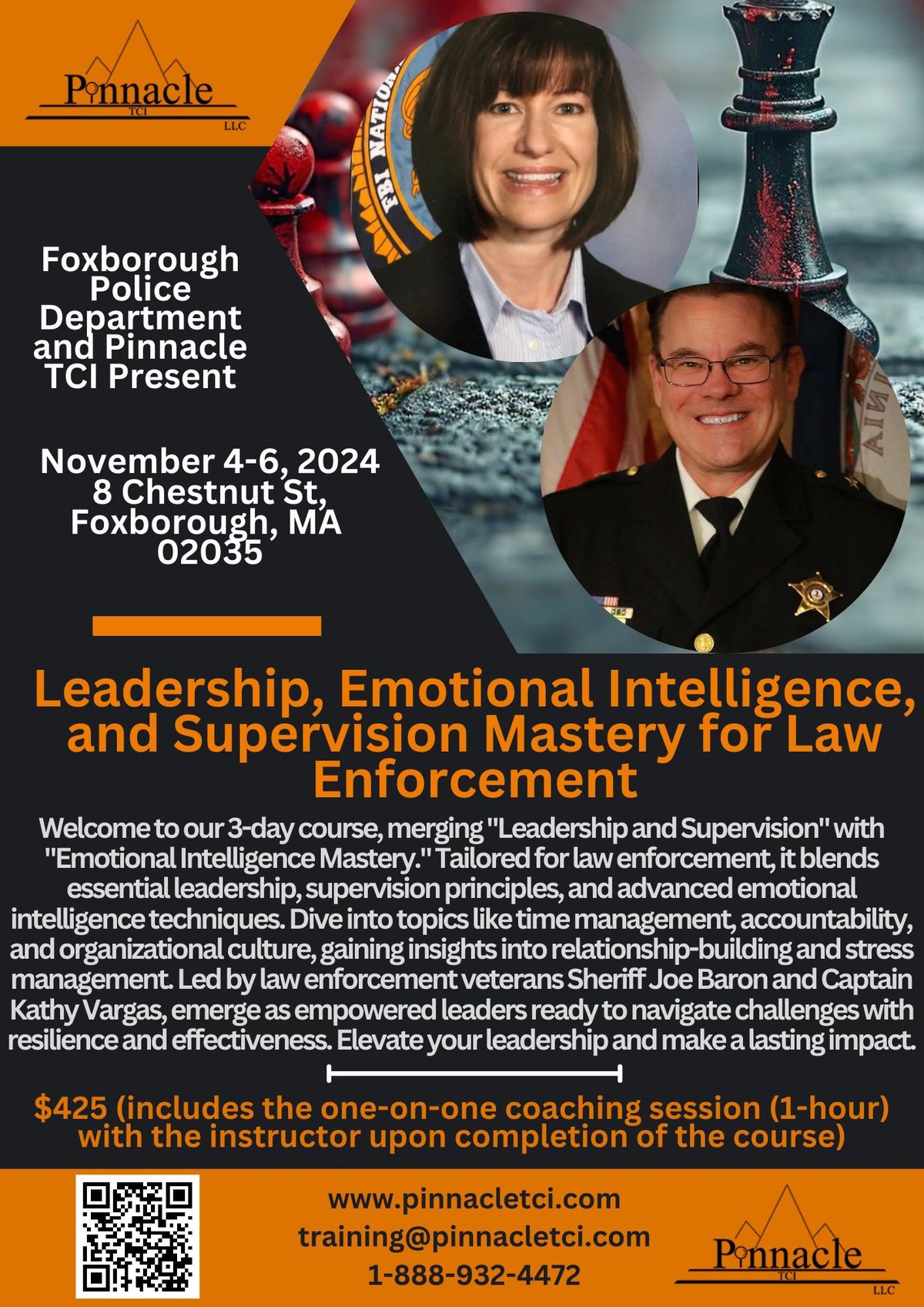 Leadership, Emotional Intelligence, and Supervision for Law Enforcement