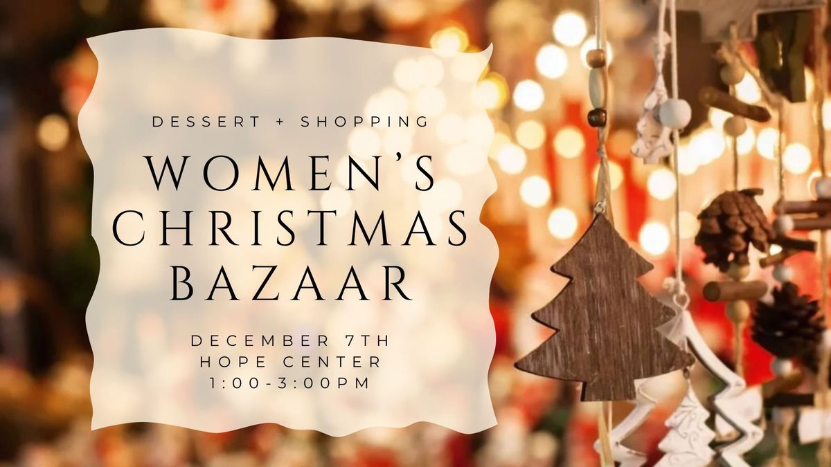 Women's Christmas Bazaar