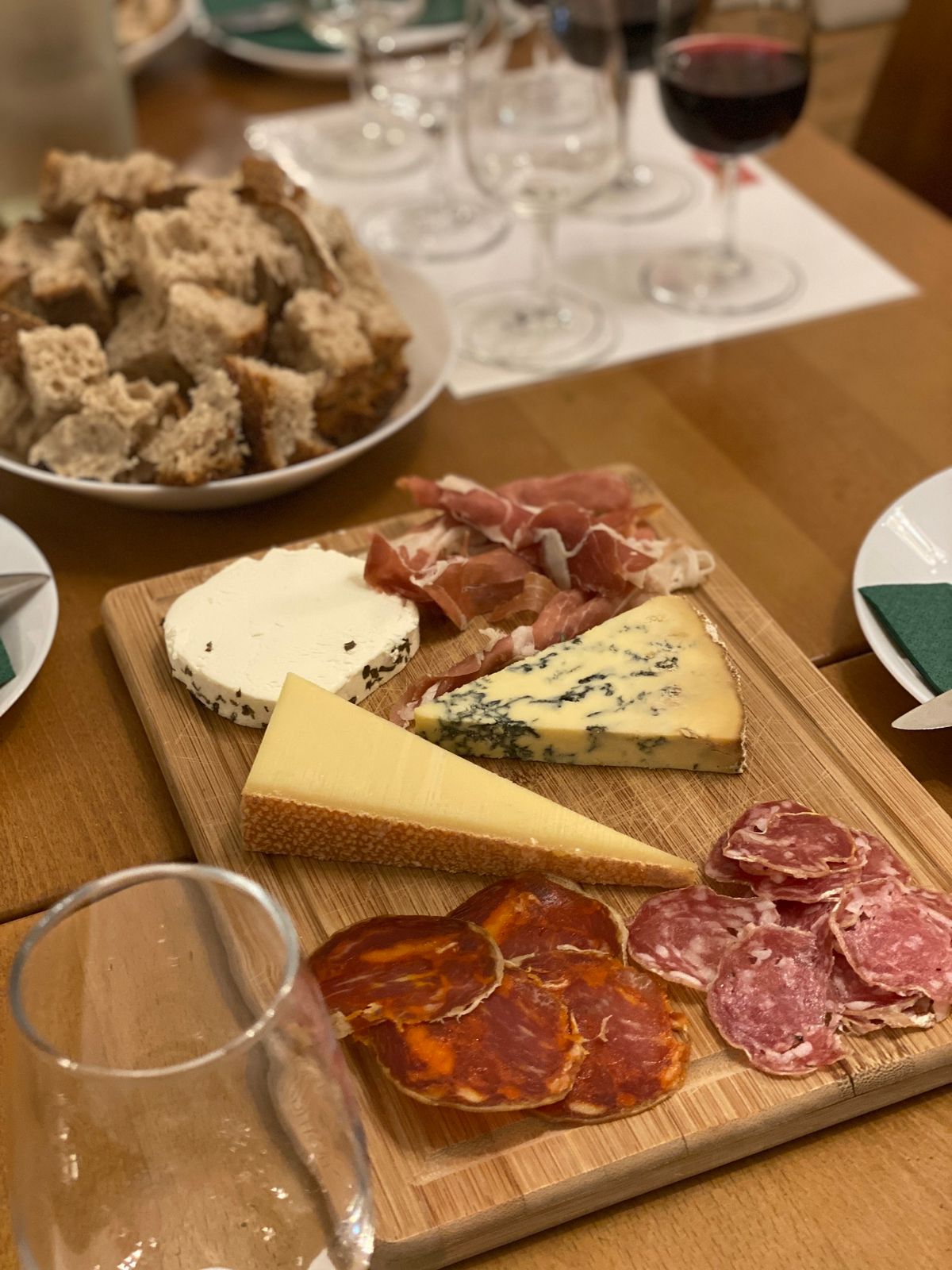 Charcuterie Cheese and Wine
