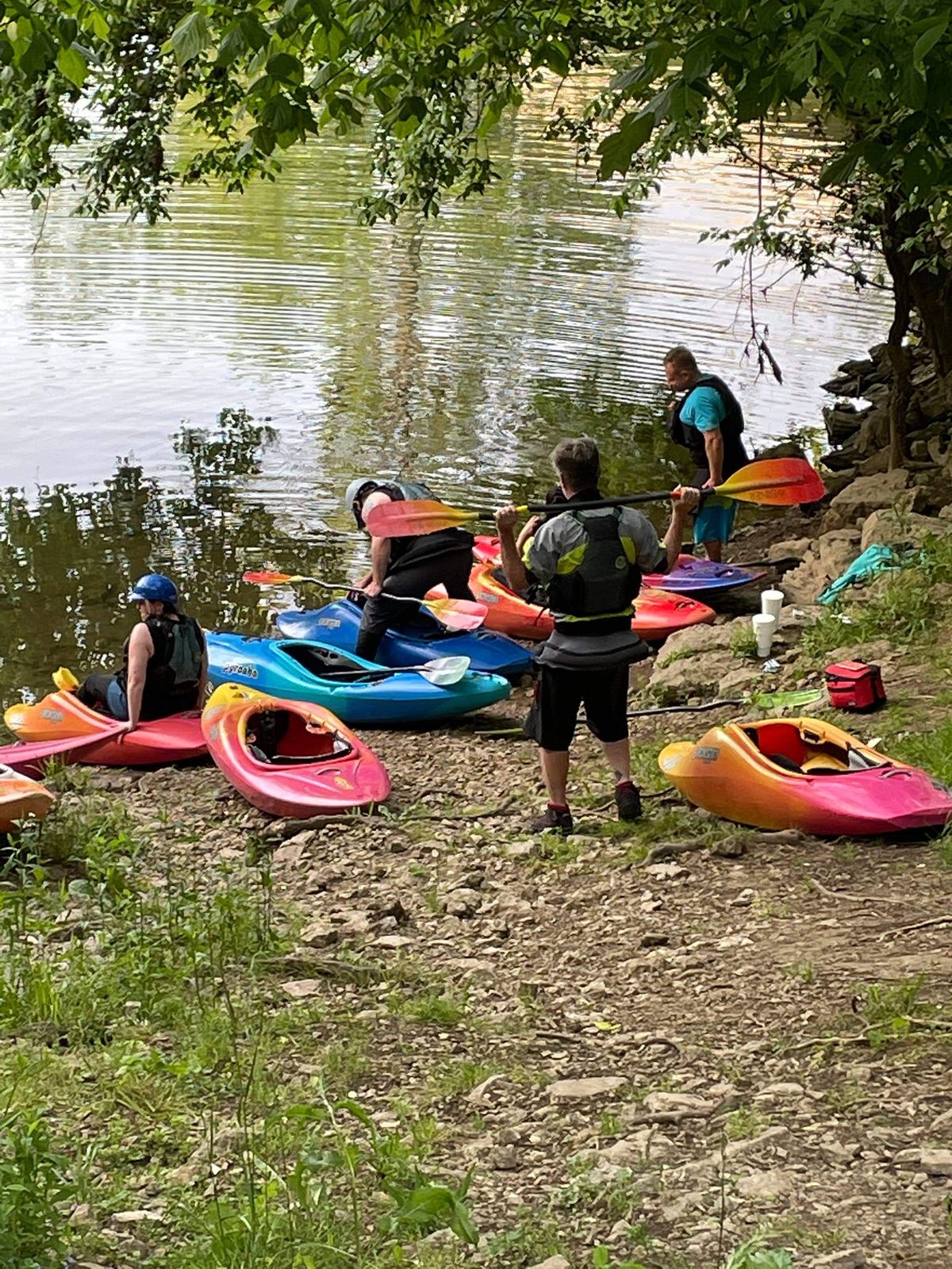 BWA Rolling and Moving Water Skills Session