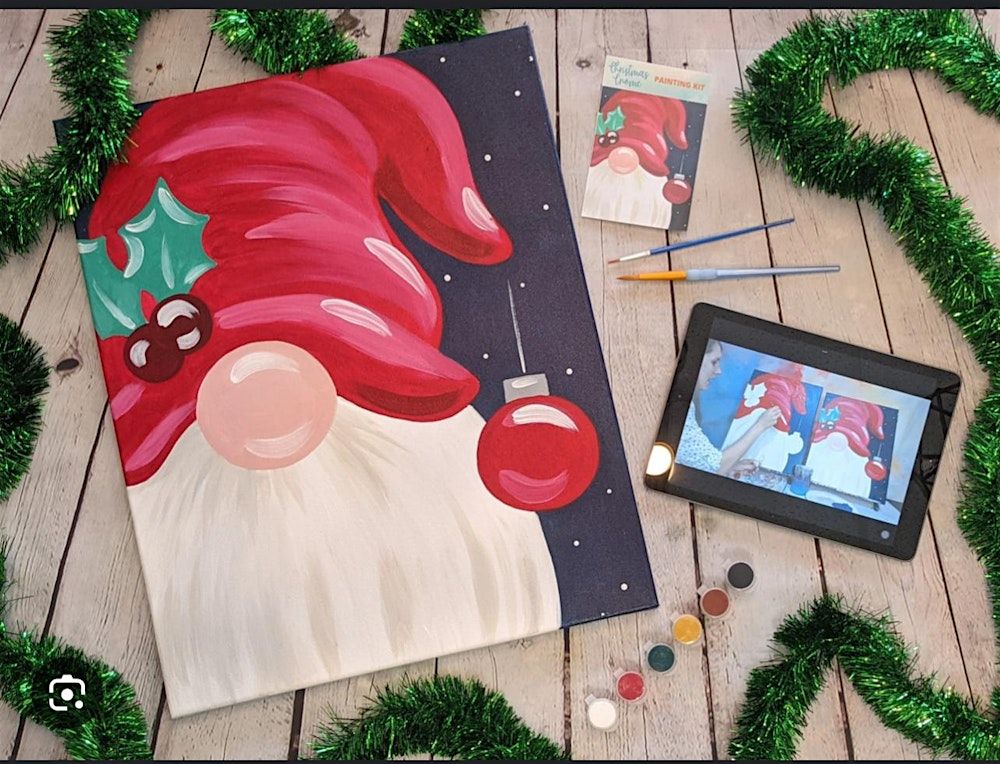 Magical Holiday Gnome Painting Workshop