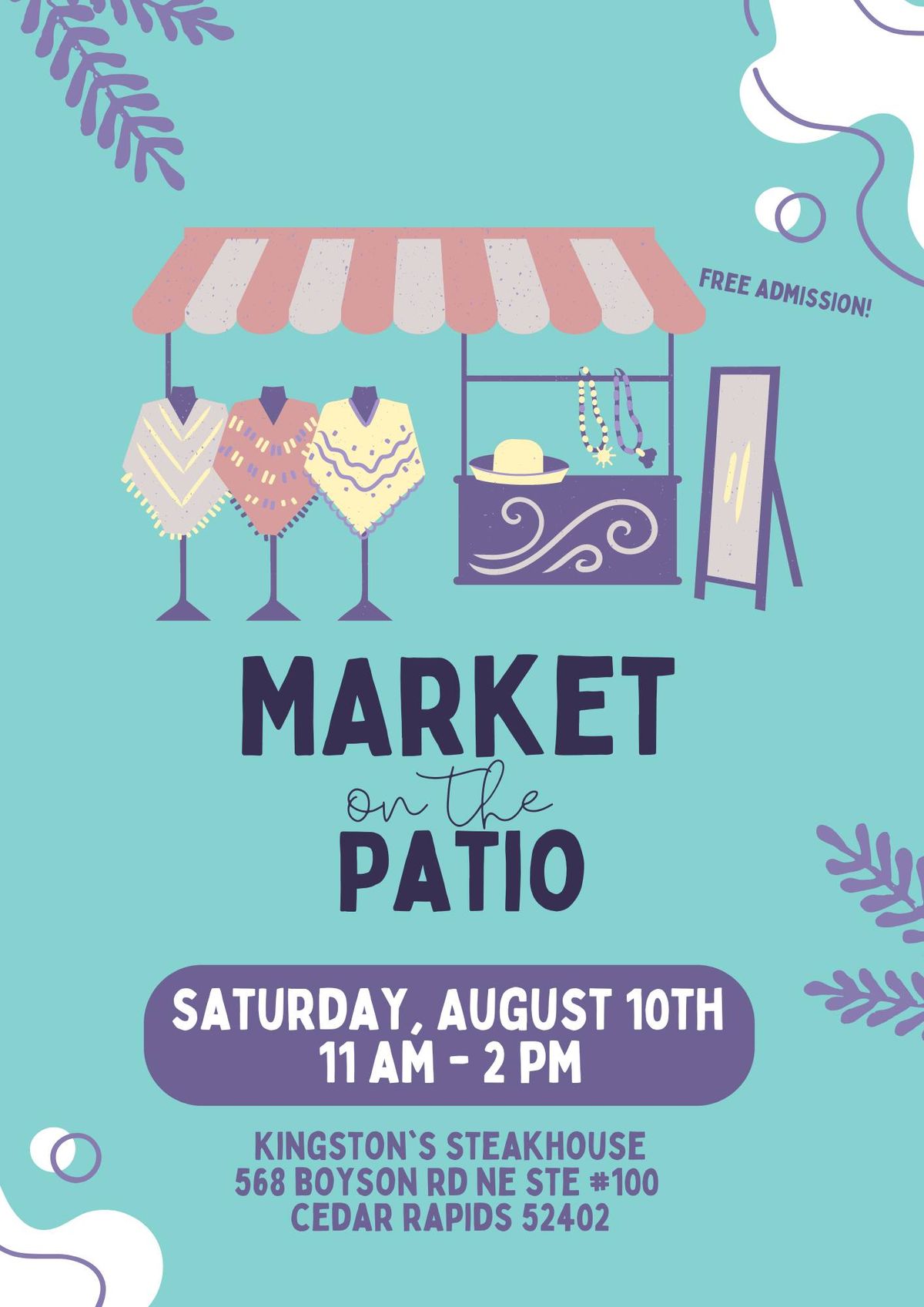 Market on the Patio!
