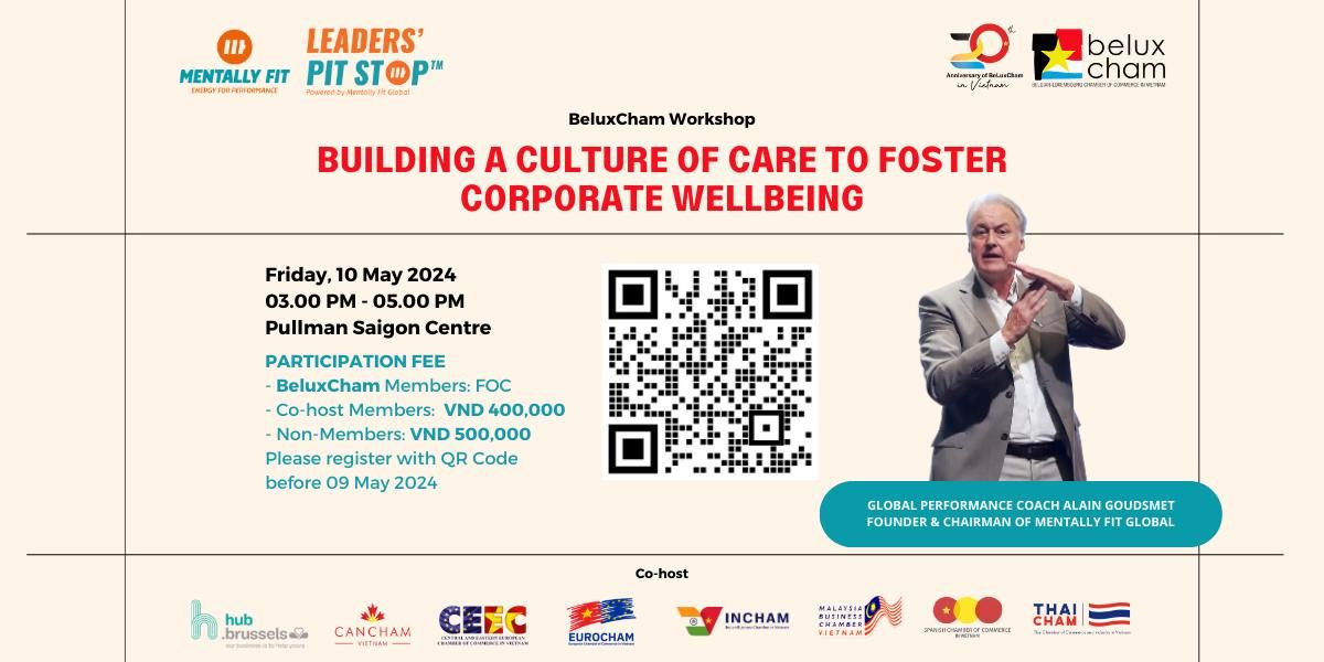 BeLuxCham Workshop "Building a Culture of Care to Foster Corporate Wellbeing Seminar"