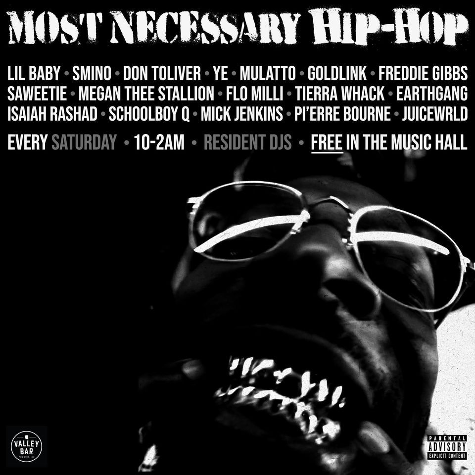 "MOST NECESSARY HIP HOP" with DJ Javin!