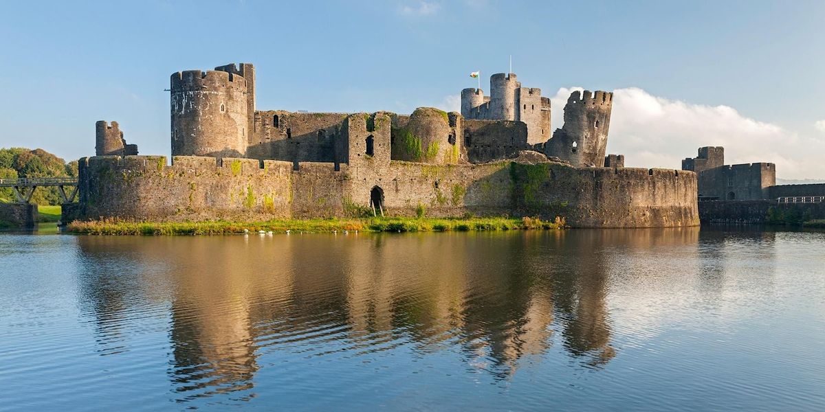 One Amphitheatre, Tintern Abbey And Three Castles From Cardiff