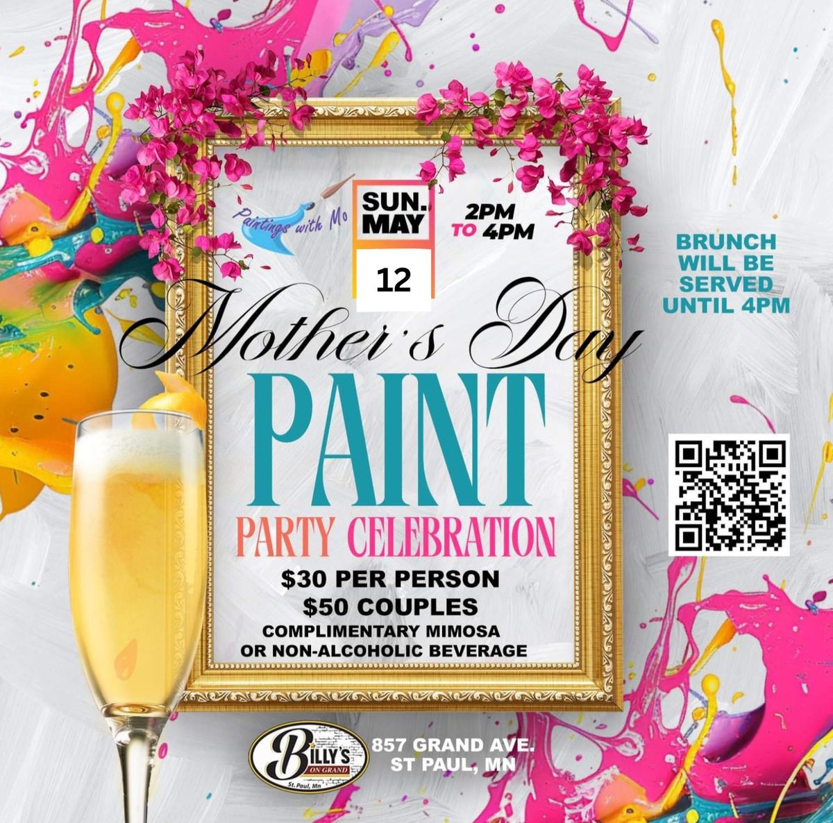 Mother's Day Paint Party Celebration!