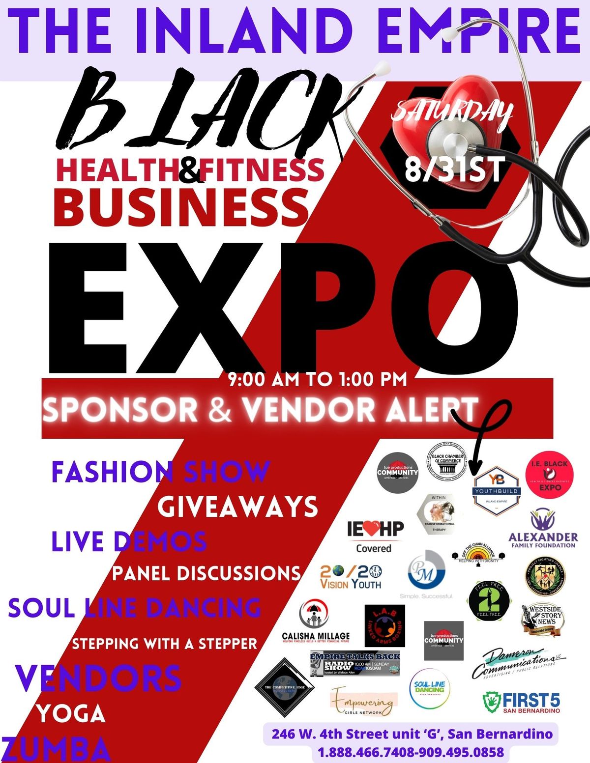 2nd Inland Empire Black Health and Fitness Business Expo