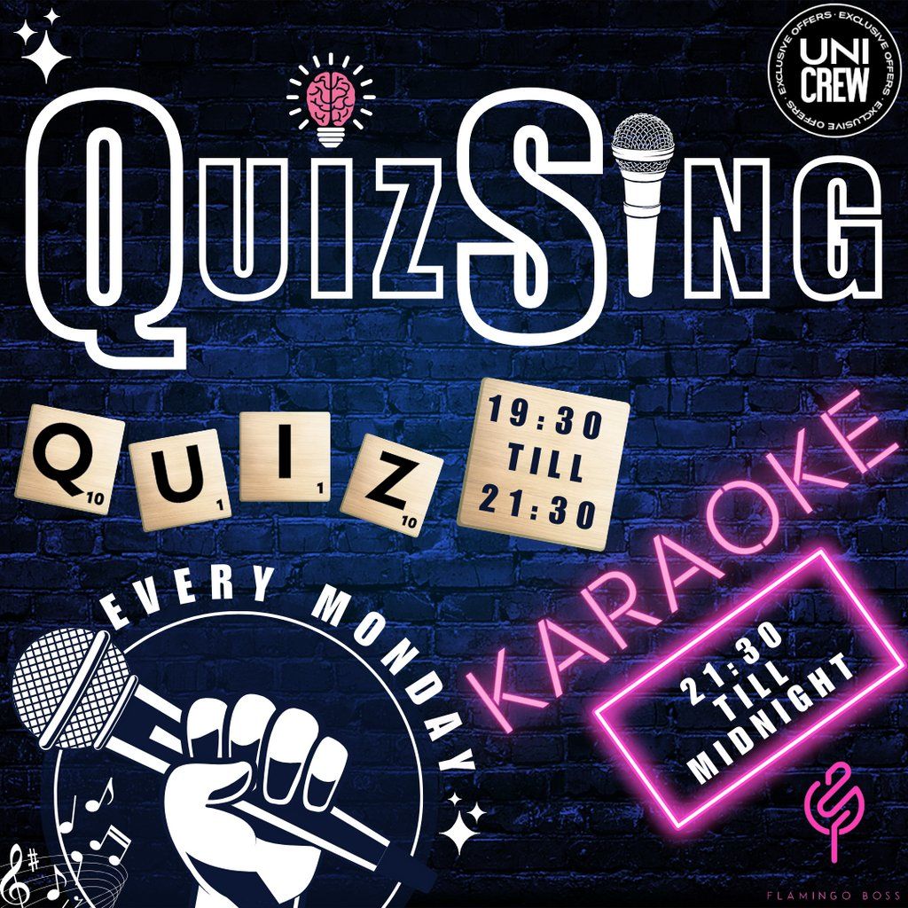 QuizSing - Quiz then Karaoke, EVERY MONDAY @The Chantry