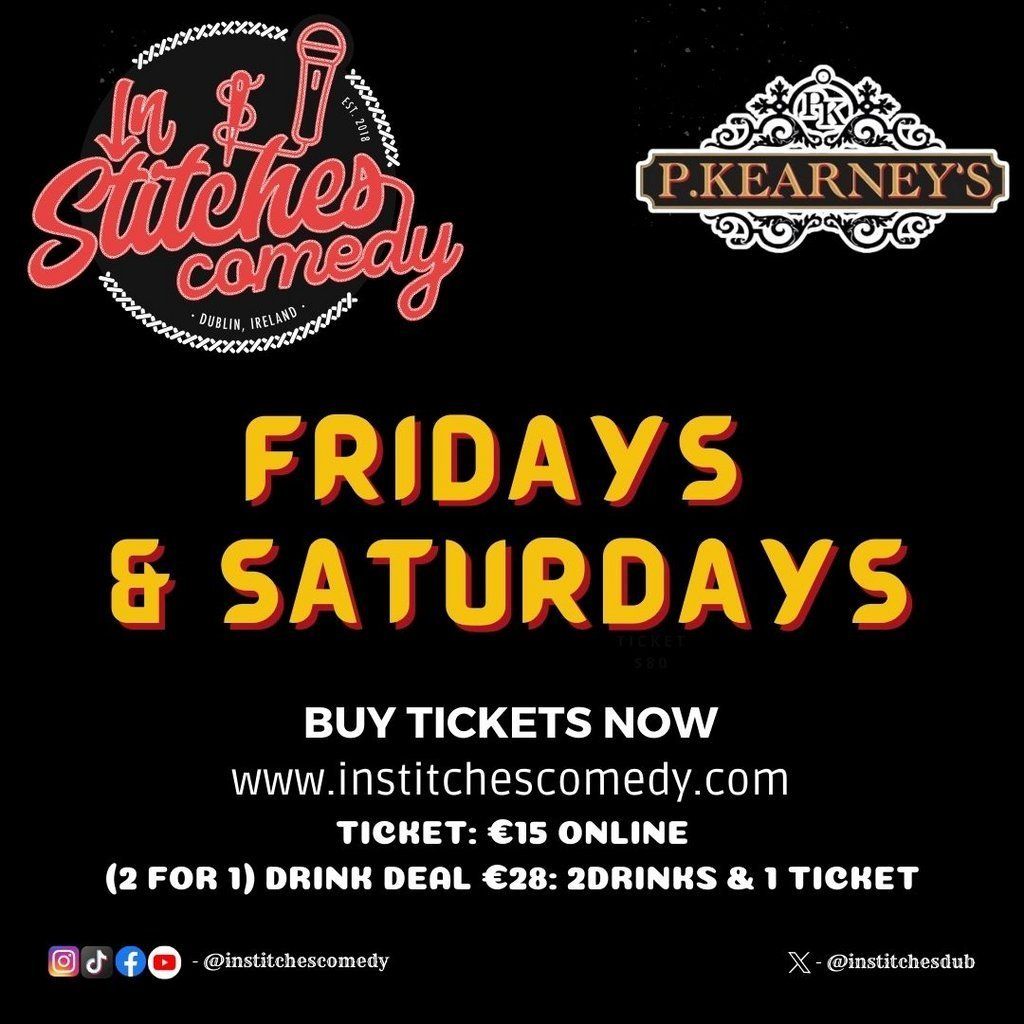 In Stitches Comedy Club Fridays