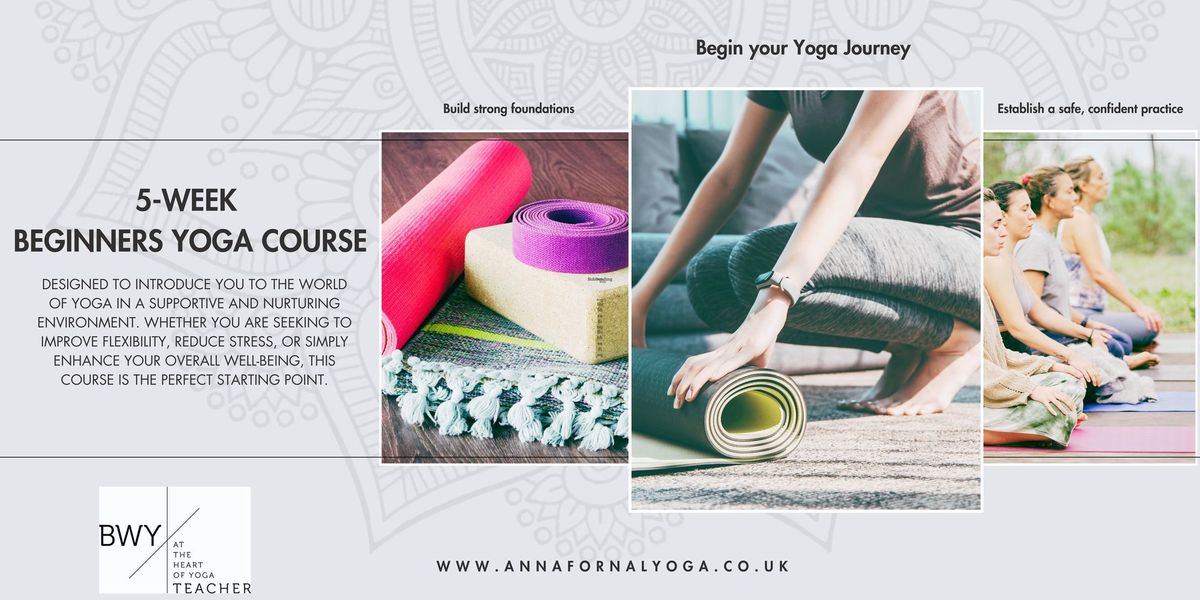 5-Week Beginners Yoga Course 