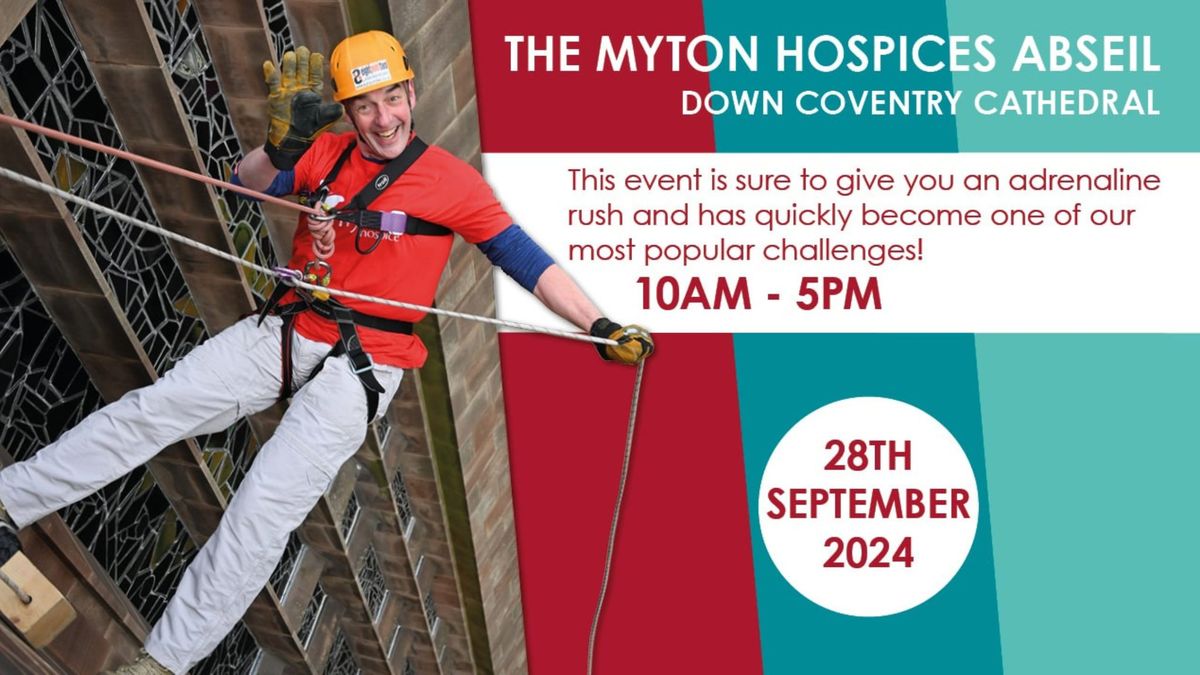 The Myton Hospices - Coventry Cathedral Abseil 2024