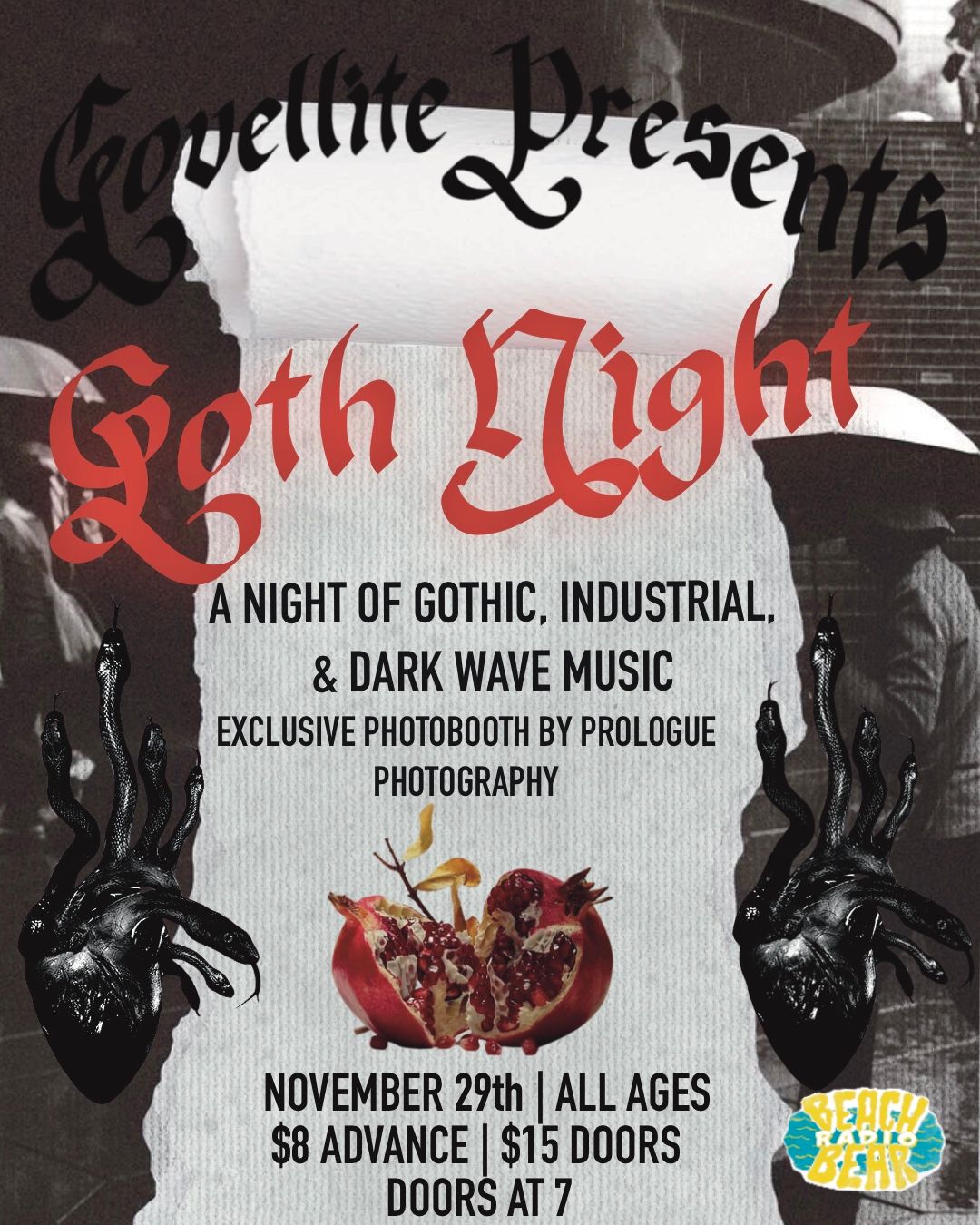 GOTH NIGHT at The Covellite Theatre