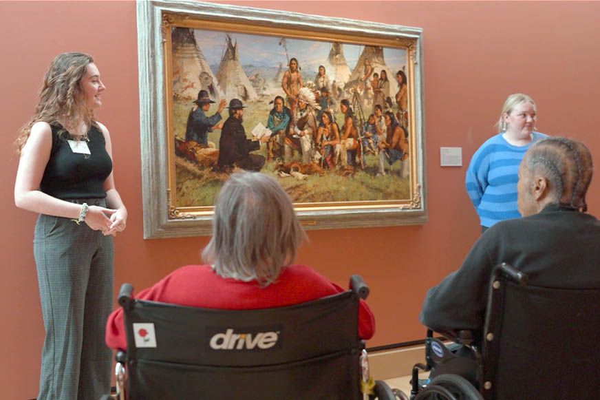Art in Mind Tour: An Accessible Art Tour for Adults with Dementias