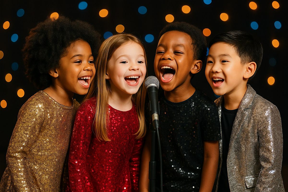 Holiday Pop Star Experience for kids Karaoke and ice skating