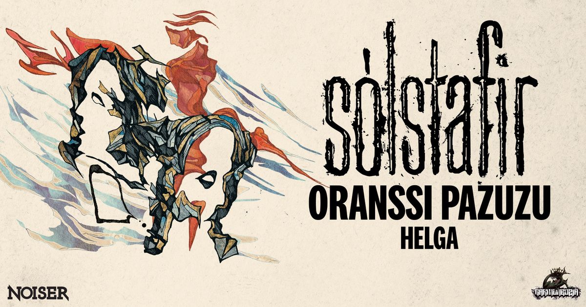 S\u00d3LSTAFIR + ORANSSI PAZUZU + HELGA| Le Metronum