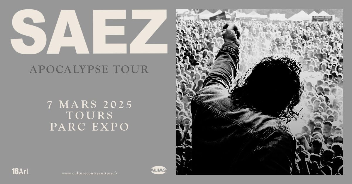 Saez \u2022 Tours, Parc Expo \u2022 07 mars 2025