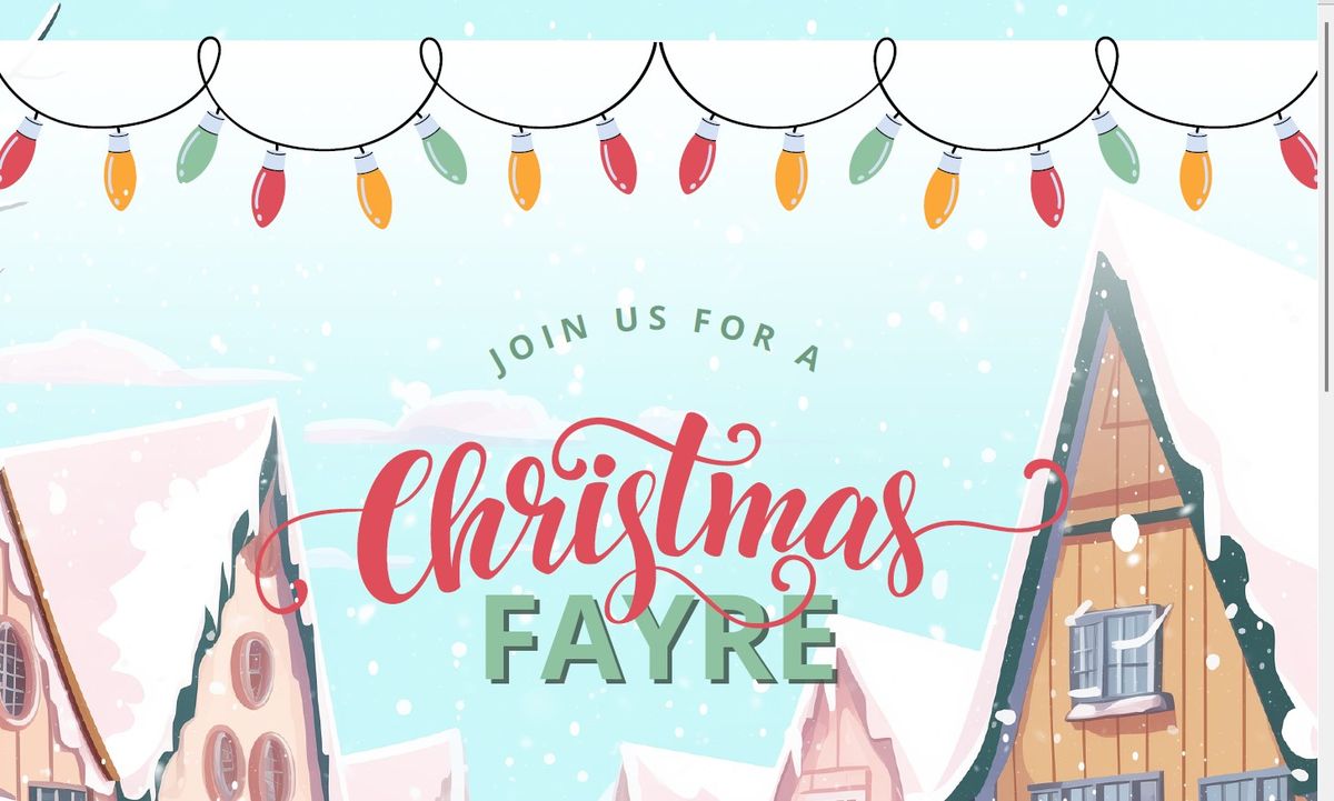 All Saints Christmas Fayre 