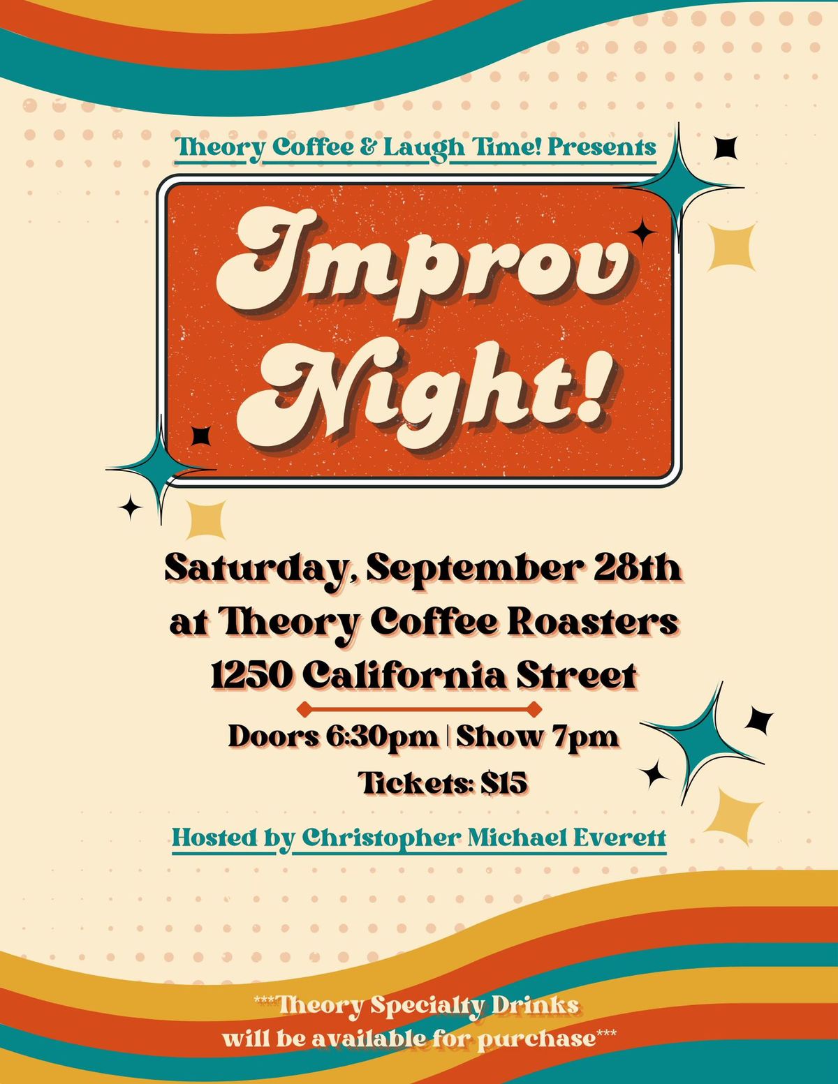 Improv Night at Theory Coffee