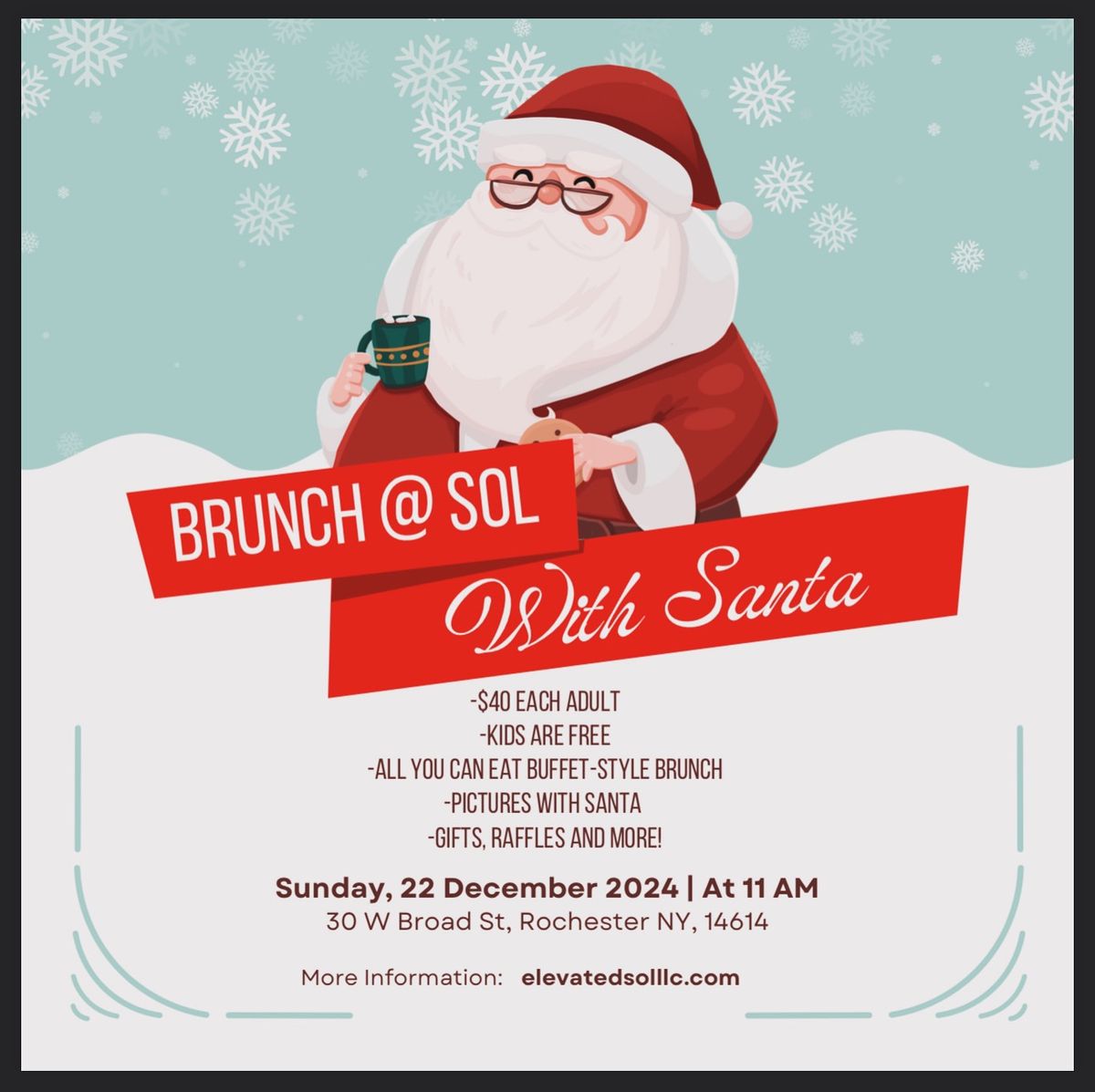 Brunch with Santa