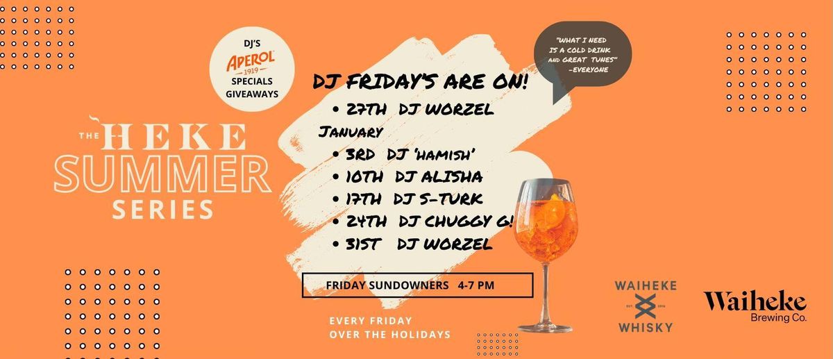 DJ Sundowners with Worzel Fonik