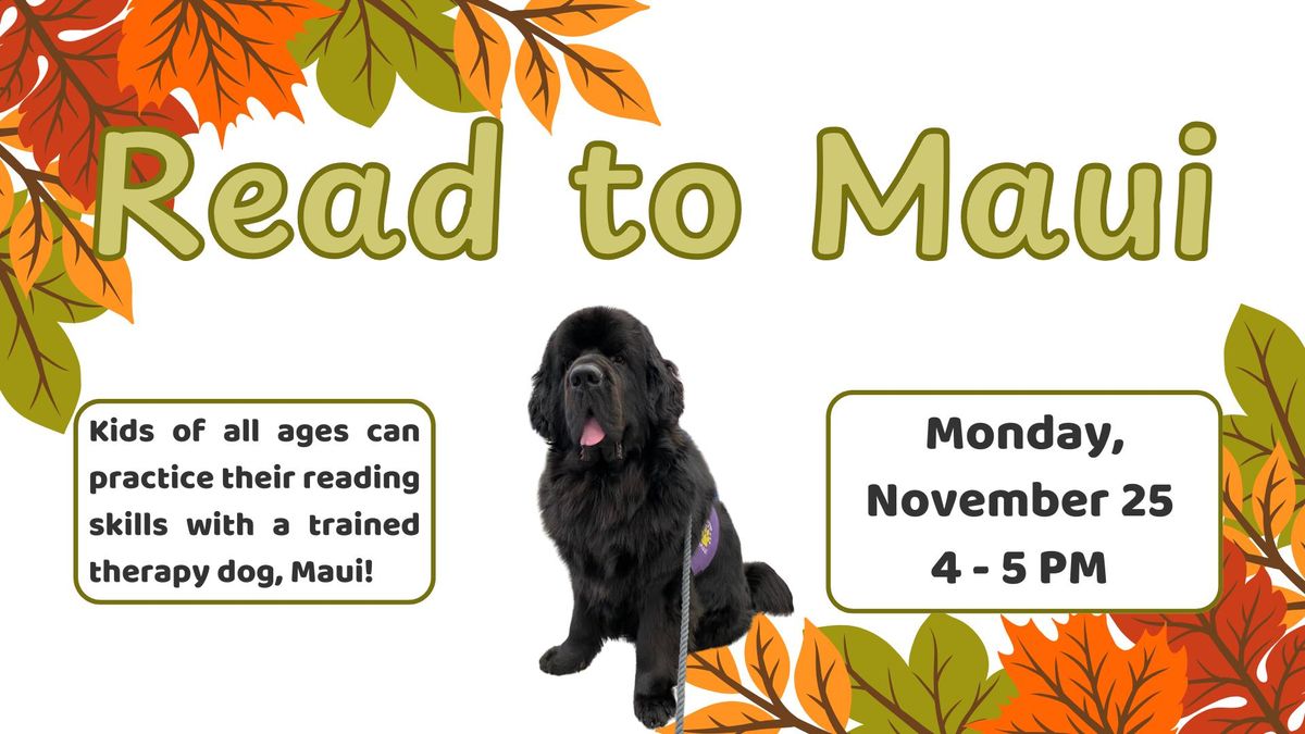 Read to Maui!