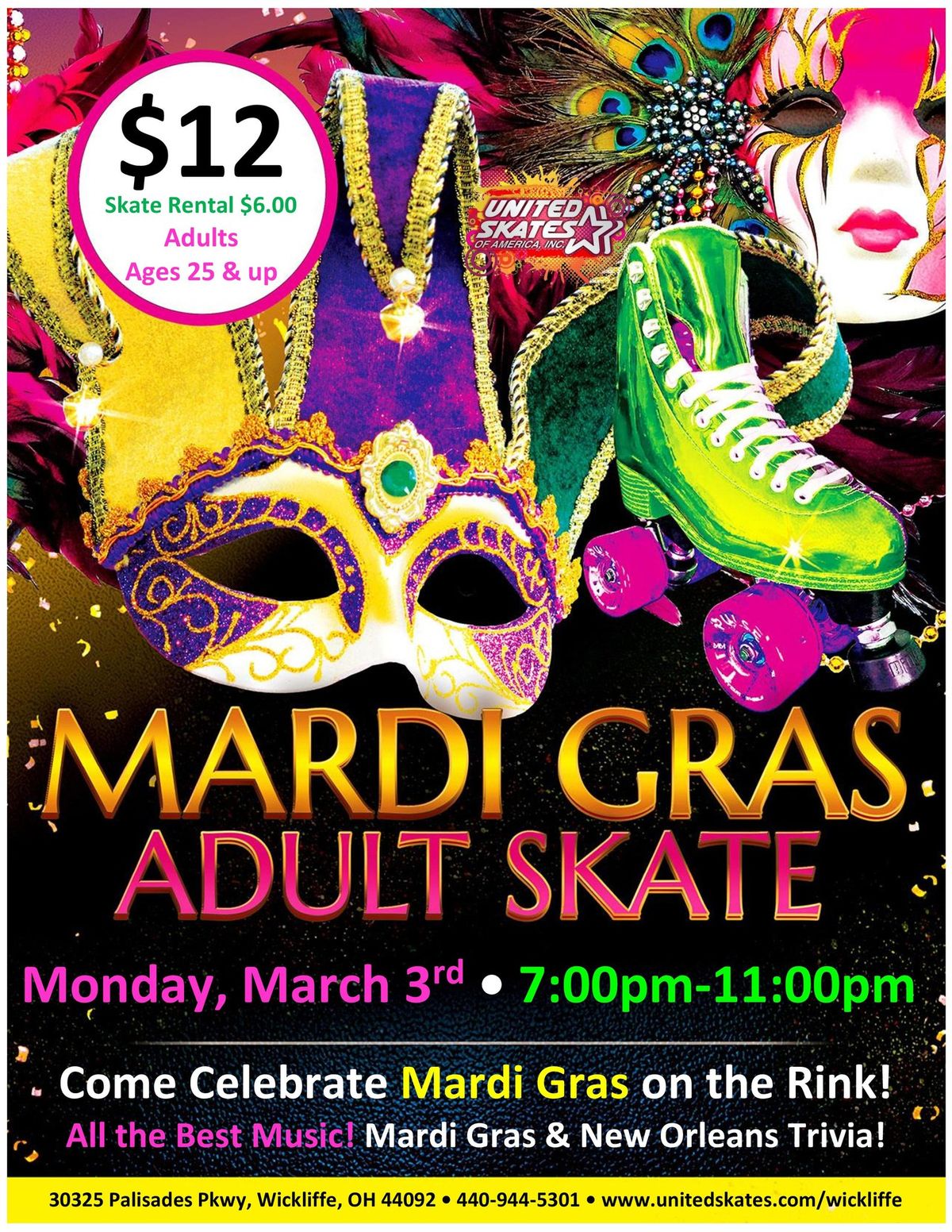 Mardi Gras Adult Night