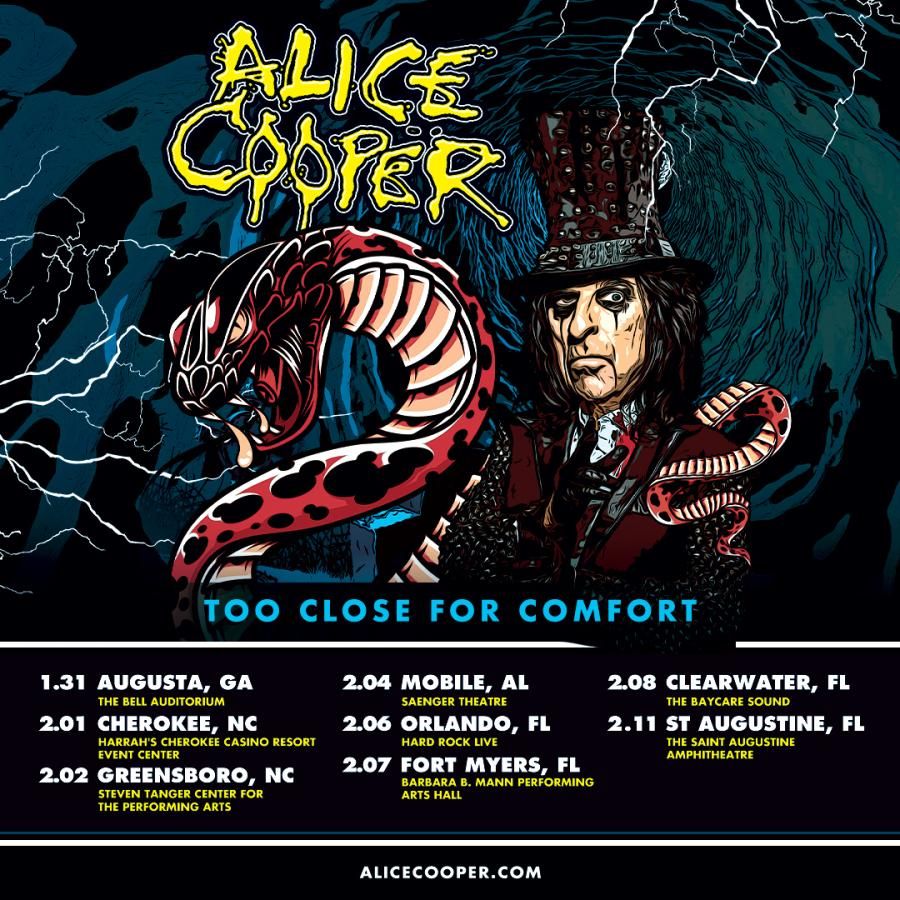 Alice Cooper at Steven Tanger Center for the Performing Arts