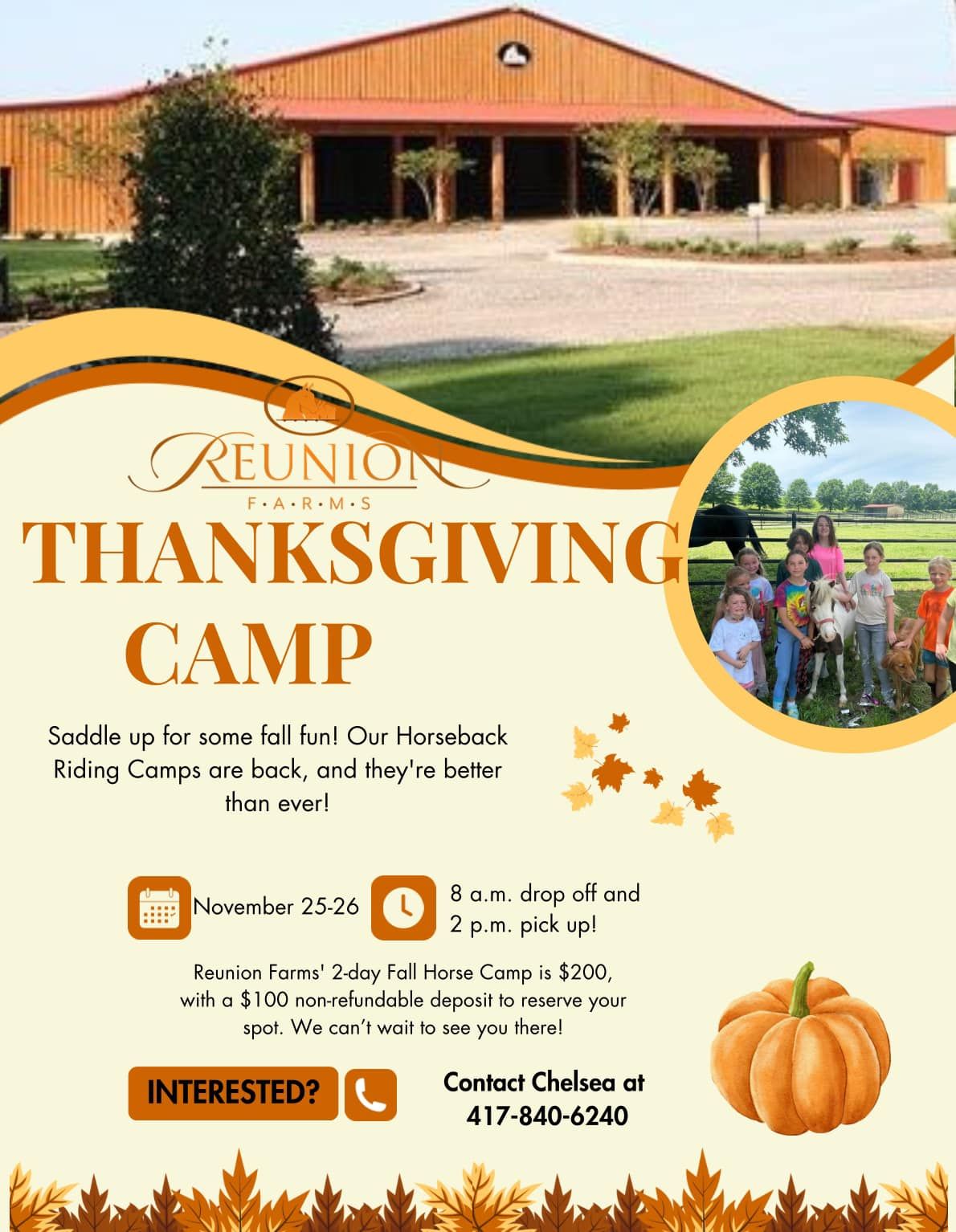 Thanksgiving Camp