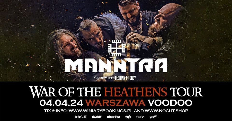 MANNTRA - War of the Heathens Tour 2024  - Warsaw I VooDoo Club