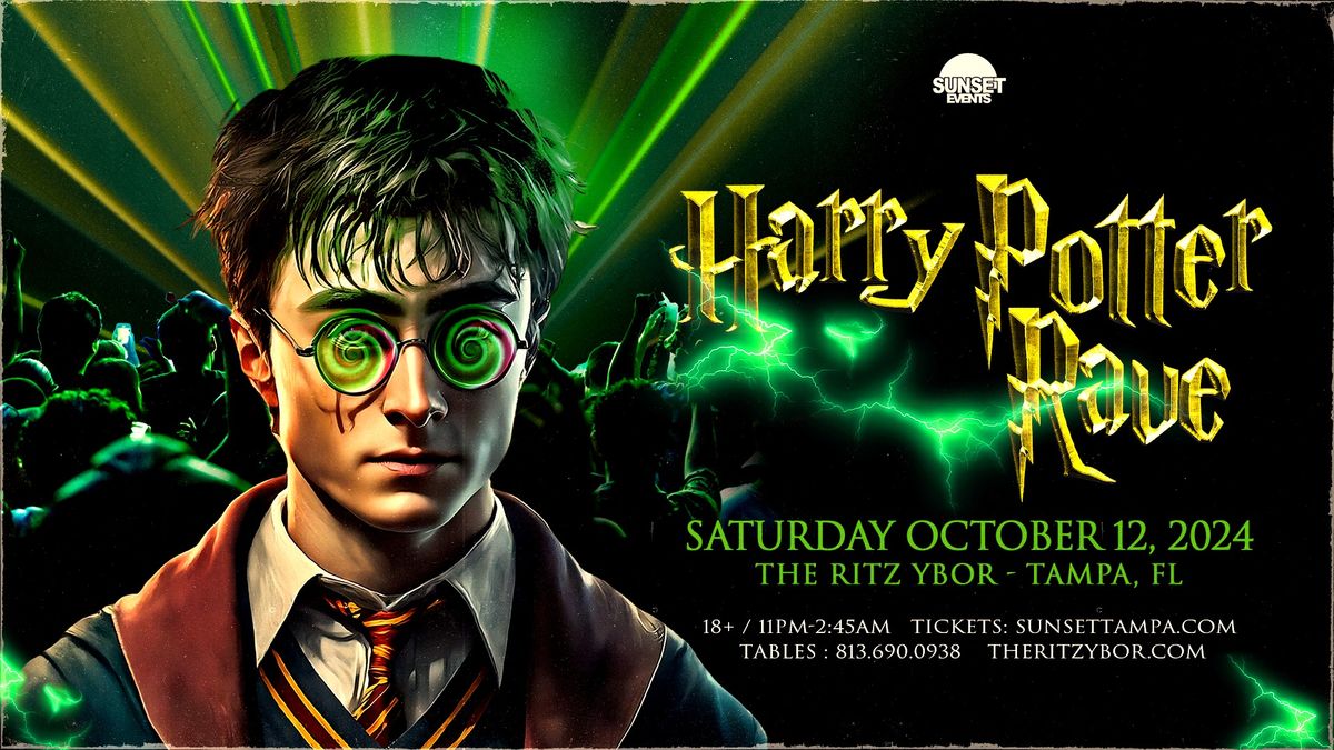 Harry Potter Rave at The RITZ Ybor - Tampa, FL