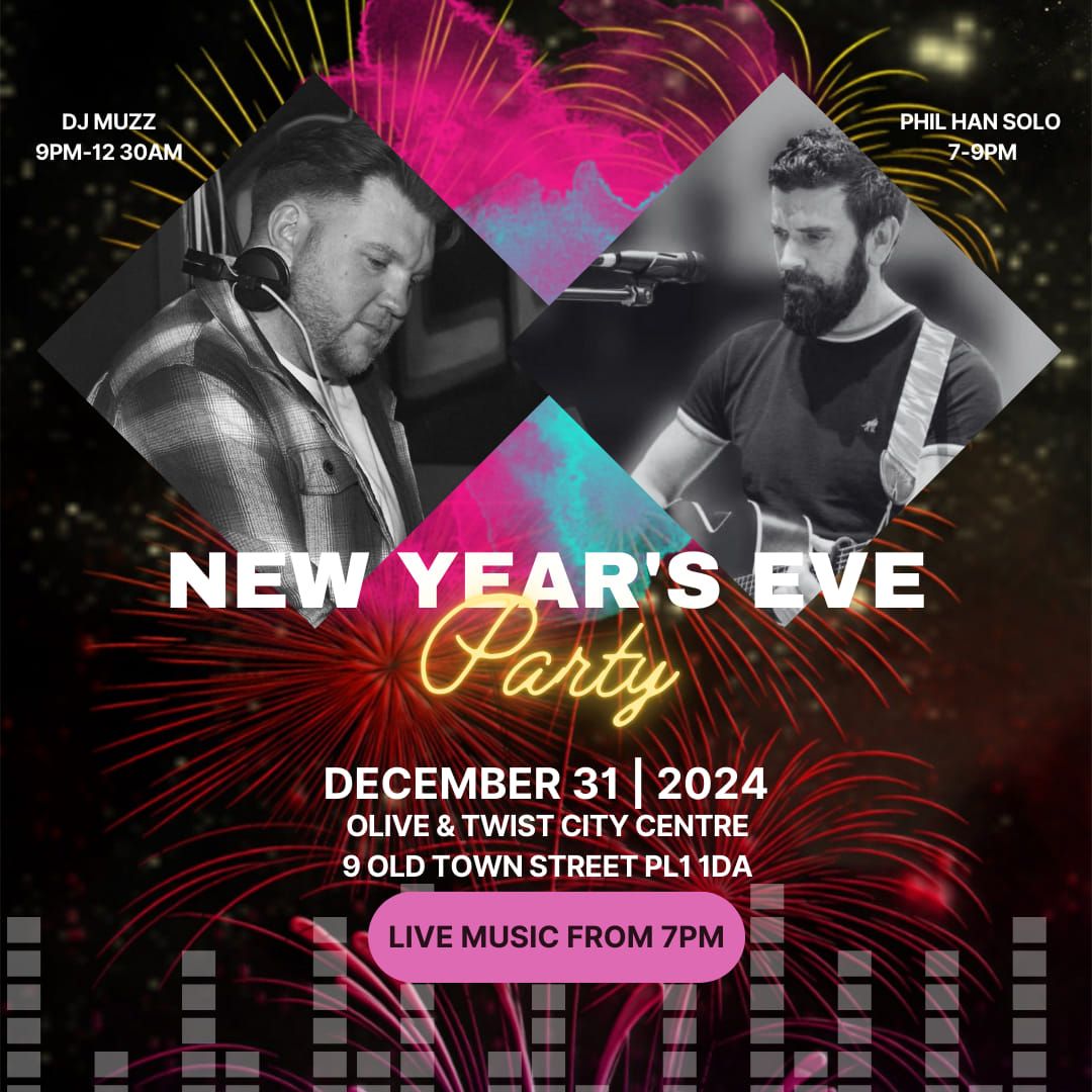 NYE at Olive & Twist city centre