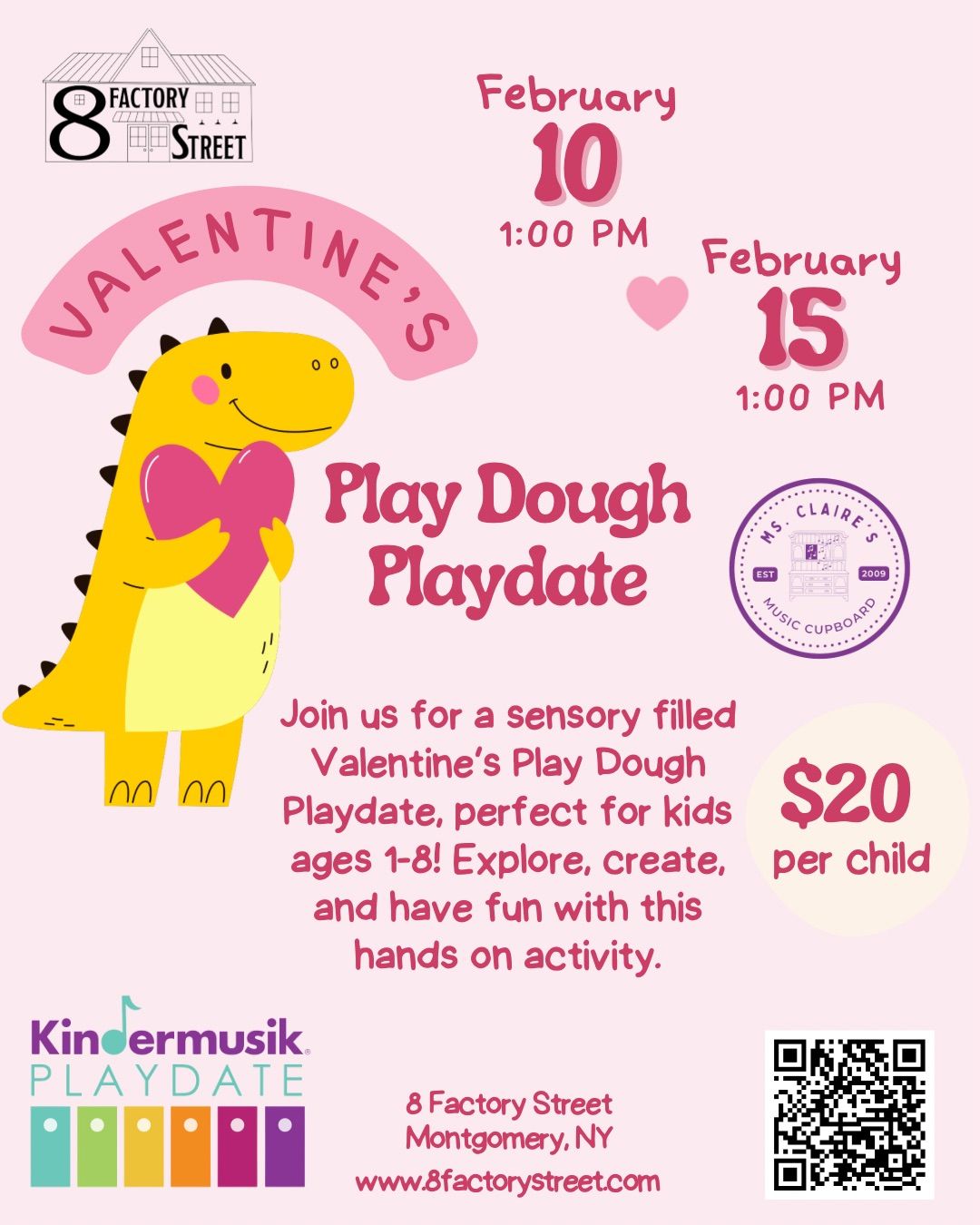 Valentine\u2019s Play Dough Play date 