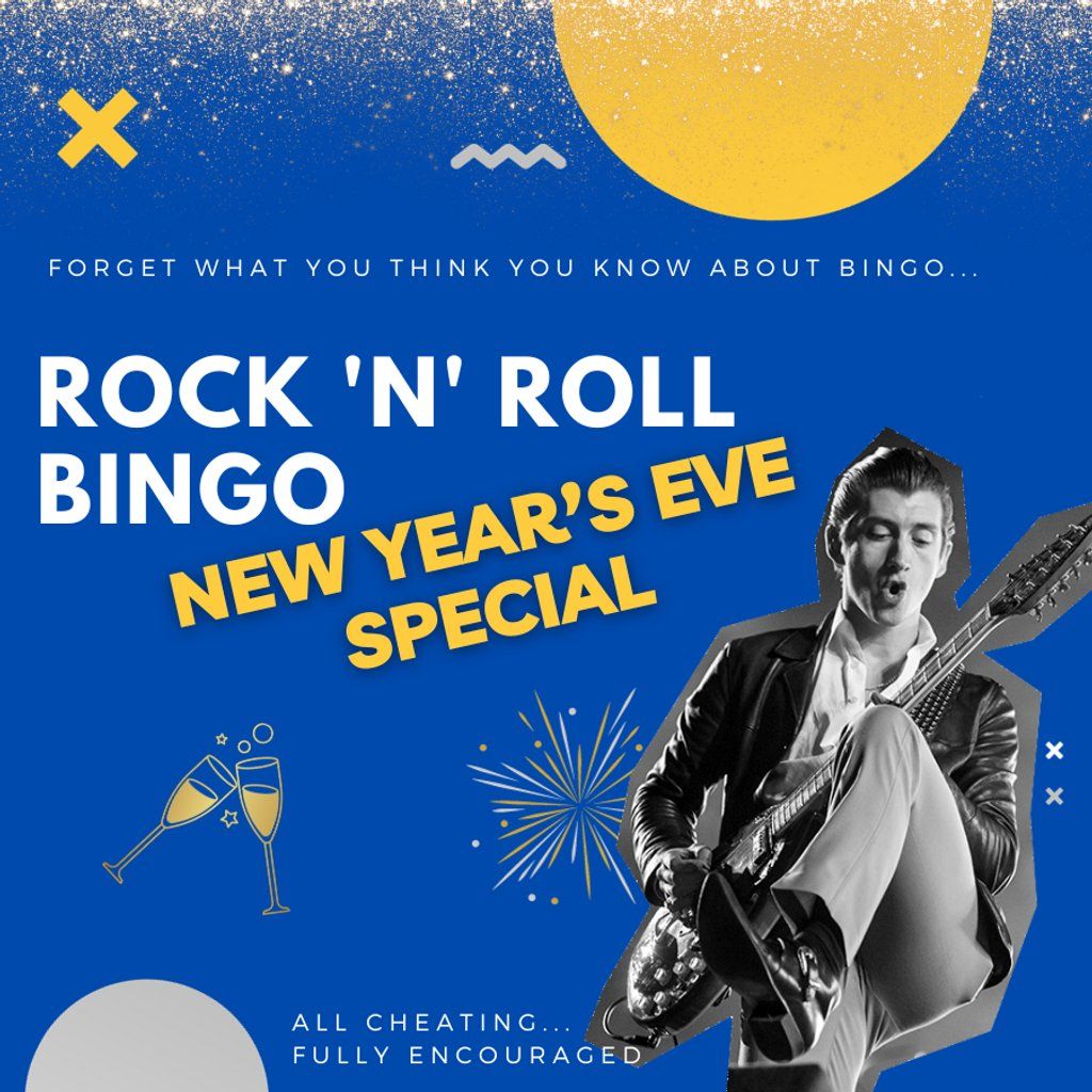 Rock N Roll Bingo \/\/ New Year's Eve Special