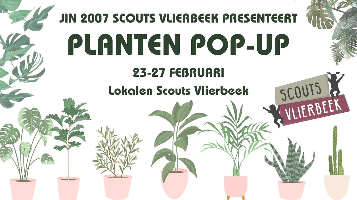 PLANTEN POP-UP JIN 2007 SCOUTS VLIERBEEK