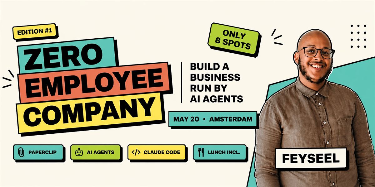 Zero Employee Company Masterclass \u2014 From Solo Founder to AI-Powered Operator in One Day