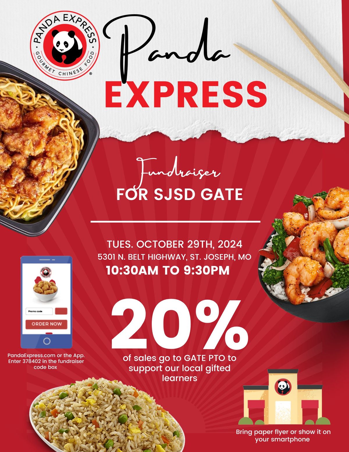 Panda Express Fundraiser Night