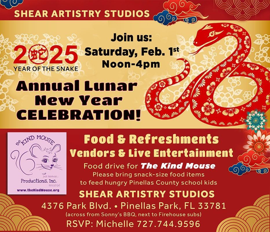 Annual LUNAR New Year Party @Shear Artistry 