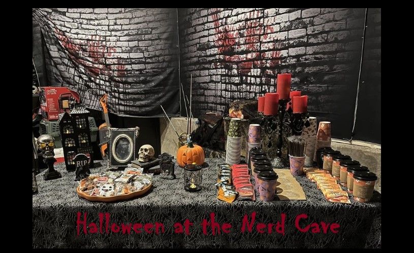 Halloween Night at the Nerd Cave