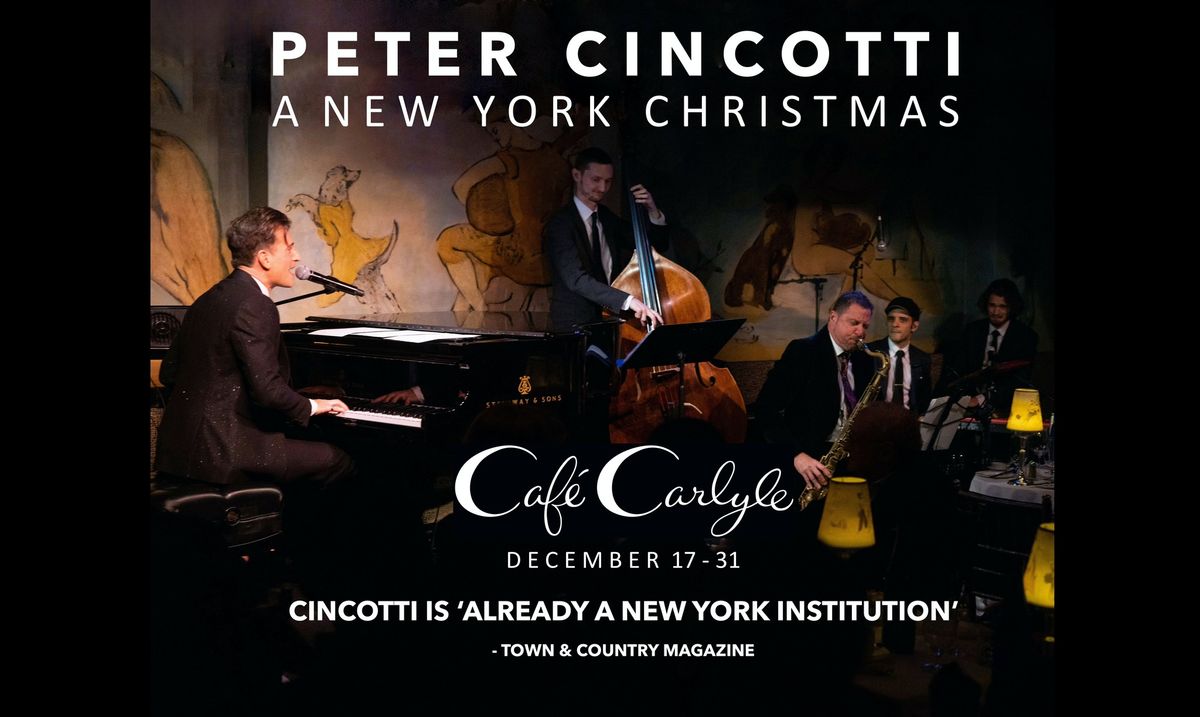 'A New York Christmas' at Cafe Carlyle 