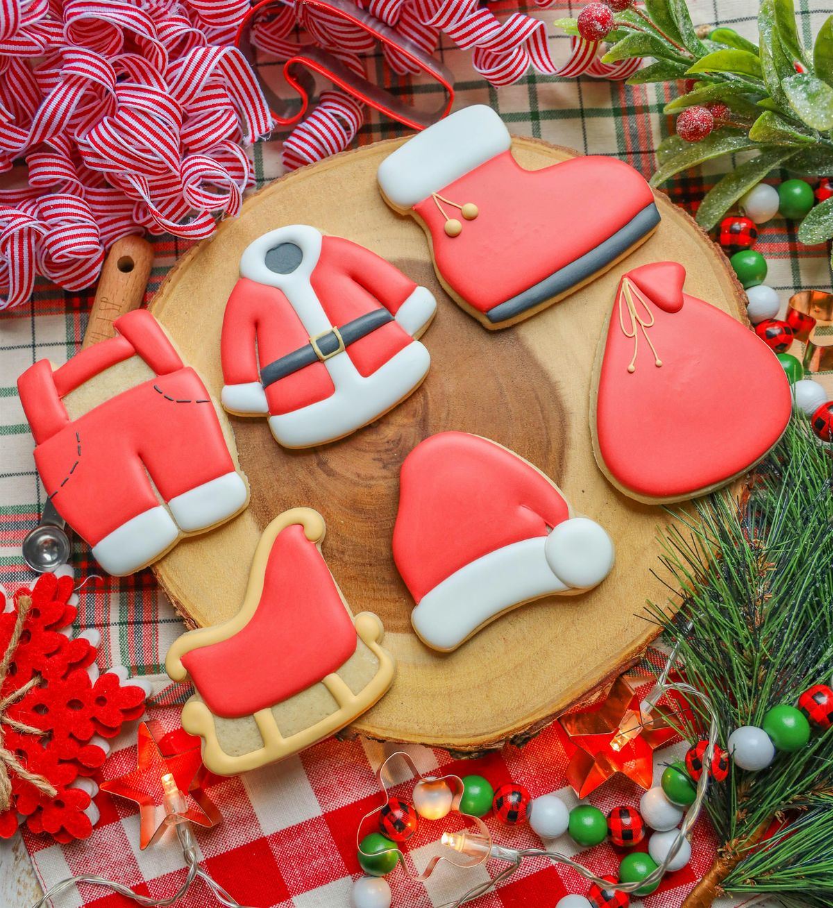 "Santa Slay's" Christmas Themed Holiday Cookie Decorating Class