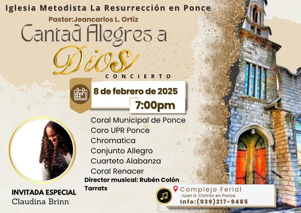 Concierto \u201cCantad Alegres a Dios\u201d ***** 8 DE FEBRERO DEL 2025 ***** 