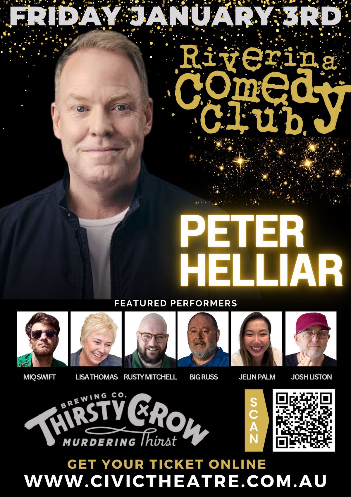 Riverina Comedy Club - Peter Helliar