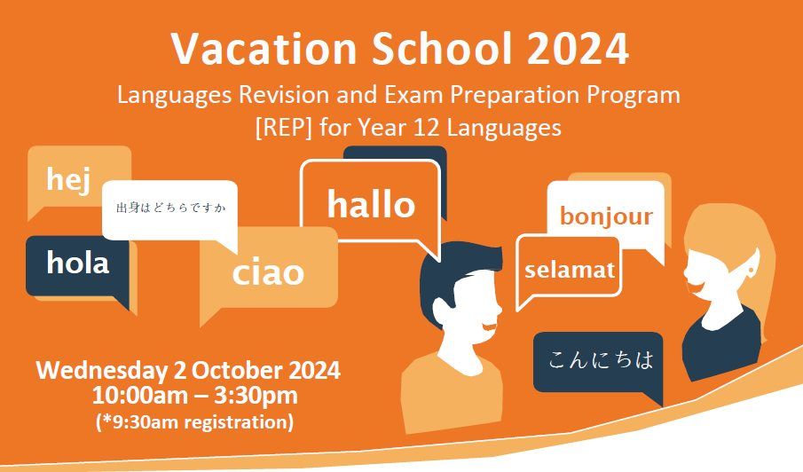 Languages Revision and Exam Preparation Program (formerly Vacation School)